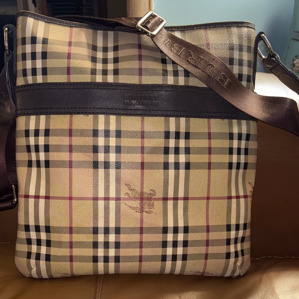 Burberry Nova Check Crossbody Bag